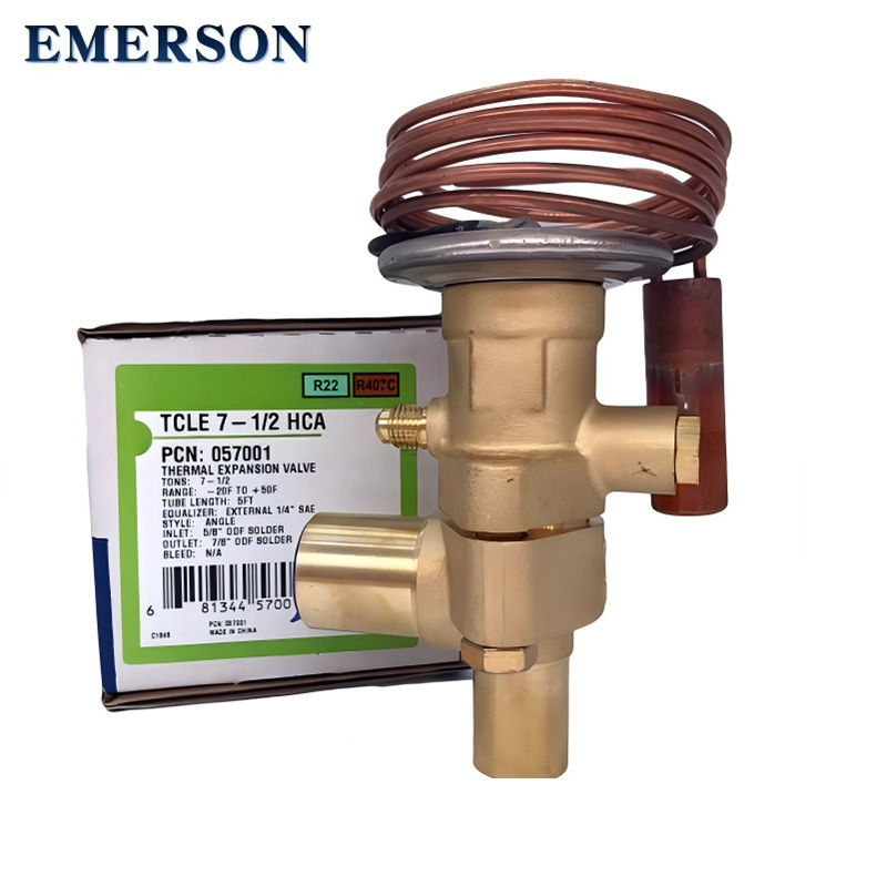 Genuine Emerson expansion valves TCLE7-1/2HCA TCLE10 12HCA thermostatic expansion valves