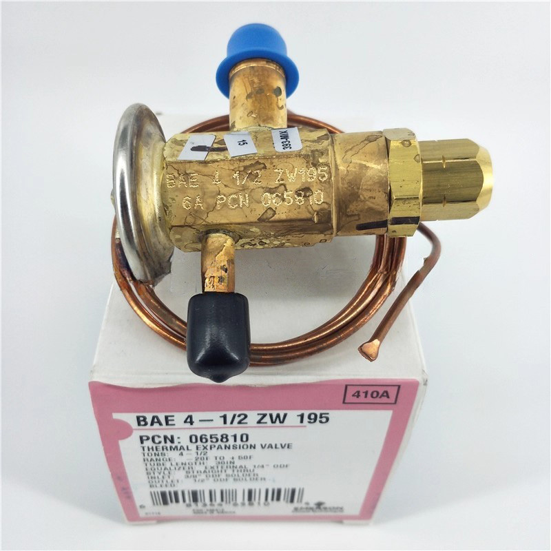 Emerson thermostatic expansion valve BAE4-1/2 ZW195, two-way heat pump air conditioning expansion valve 410A