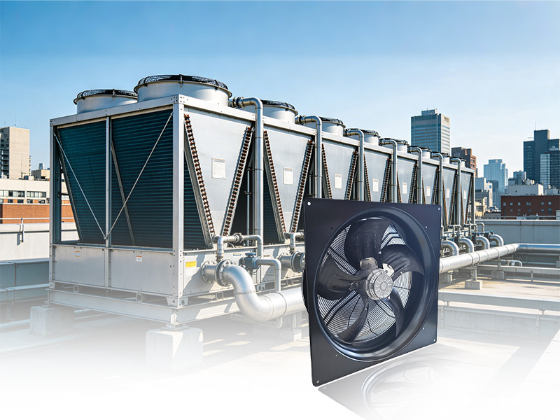ebm-papst W6D800-GD01-01 axial fan for dry cooler
