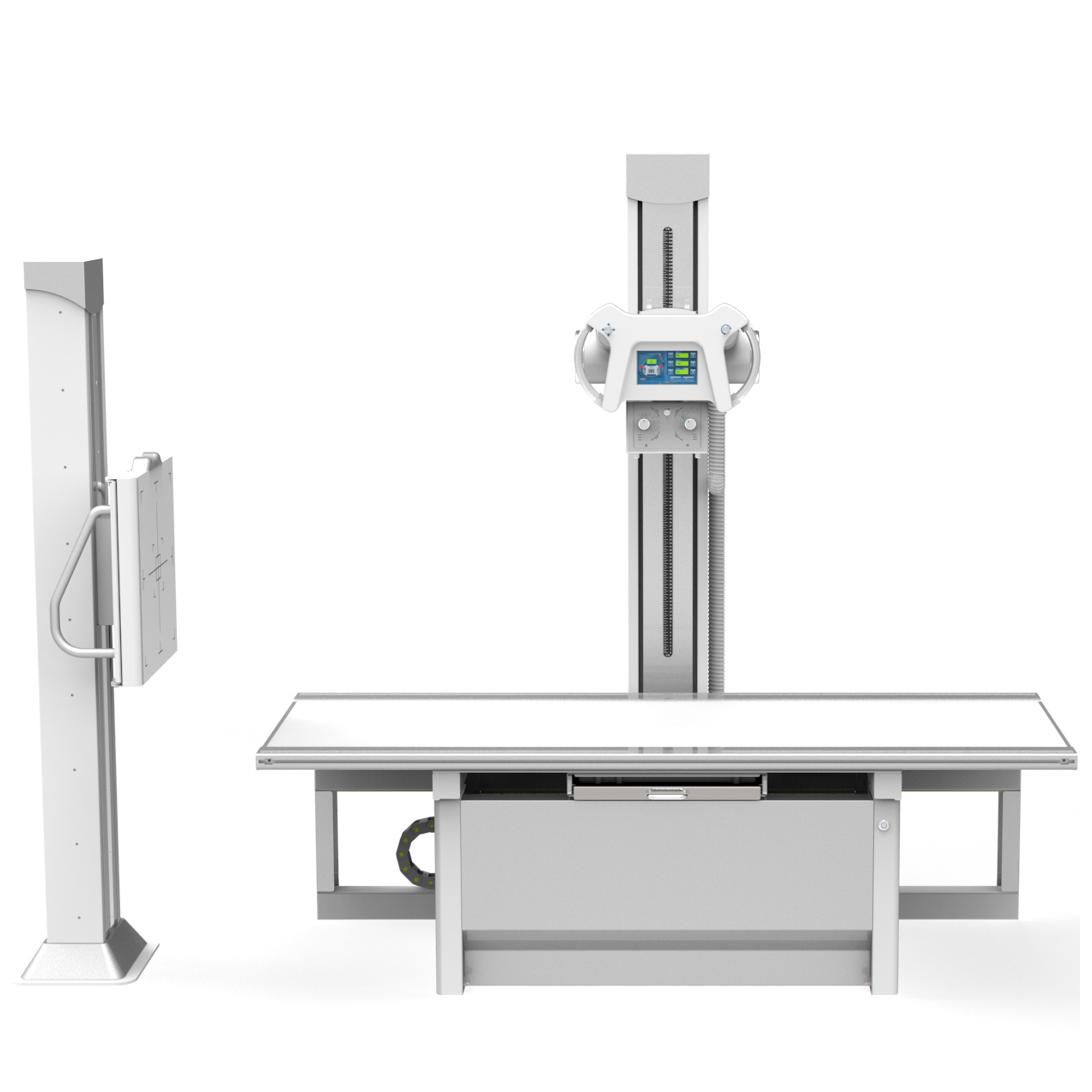 50KW 630mAh Floor-mounted Digital X-ray Machine with Flat Panel Detector BX50DR-A