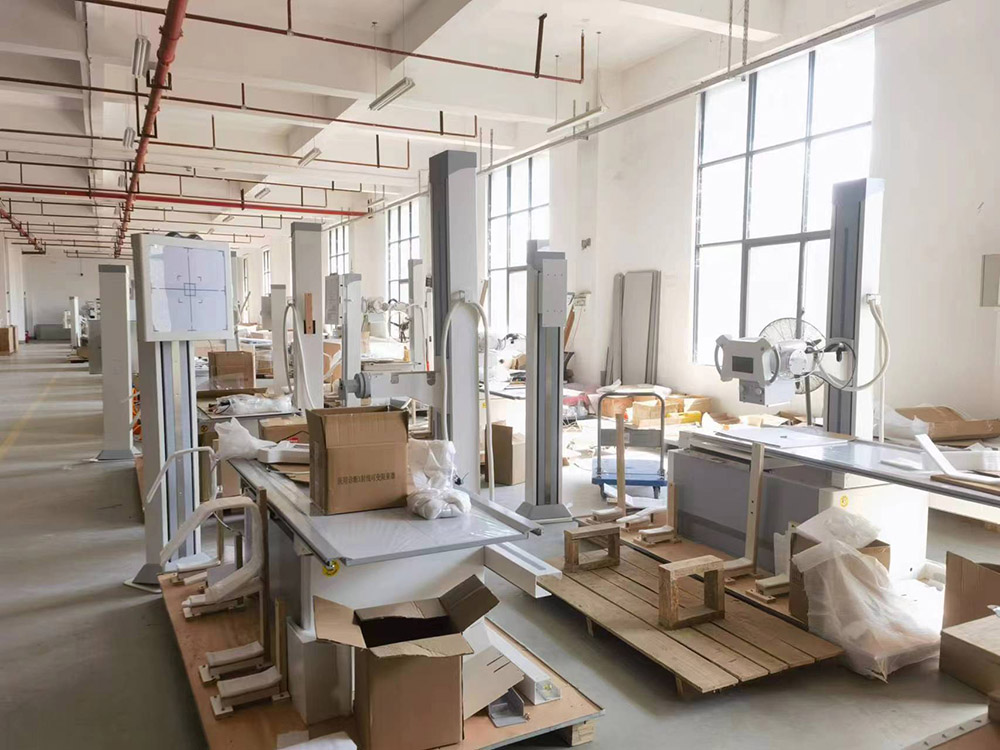 40KW 500mAh High Frequency X-ray Machine Floor-mounted X-ray System BX40DR