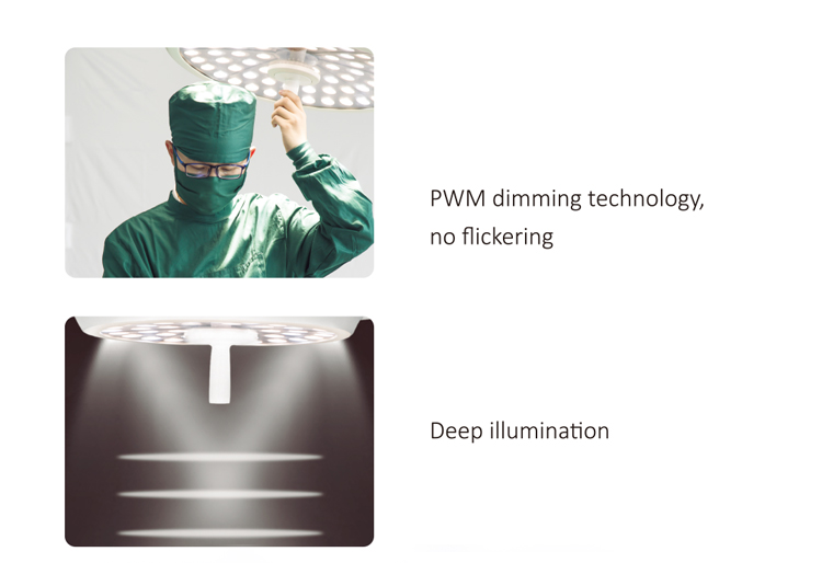 Ceiling Surgical Light LED Surgery Lamp LED700