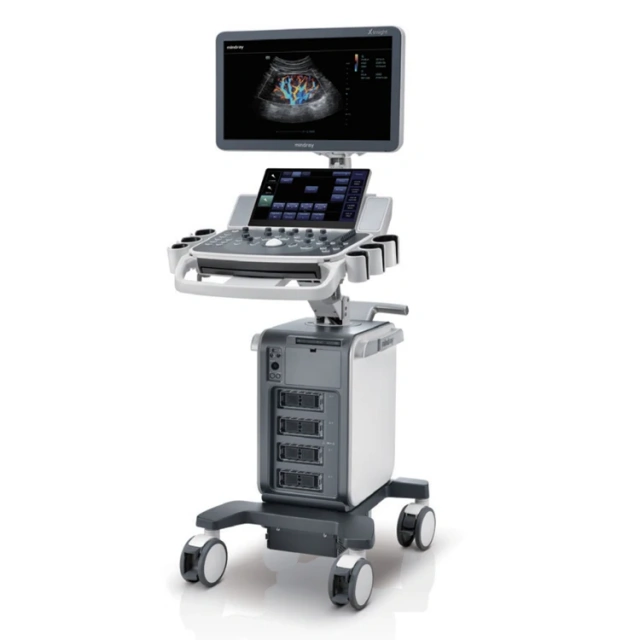 Mindray DC-70 USG Machine Medical Ultrasound Instruments Mindray DC 70 Ultrasound Machine With Trolley