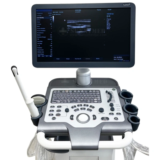 Mindray DC-26 Ecografos 3d 4d Trolley Color Doppler Medical Ultrasound Machine DC-26 Mindray