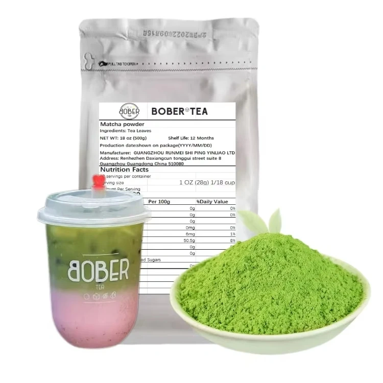 Bober Tea 1KG Pure Flavor Organic Matcha Green Tea Powder