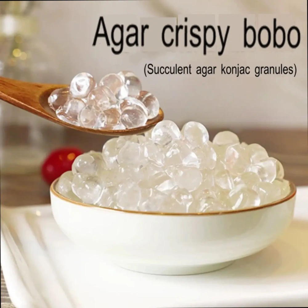 Bober Tea Pearl Milk Tea Shop Wholesale Supplier Crystal Poba Jelly Head Kanten Aga