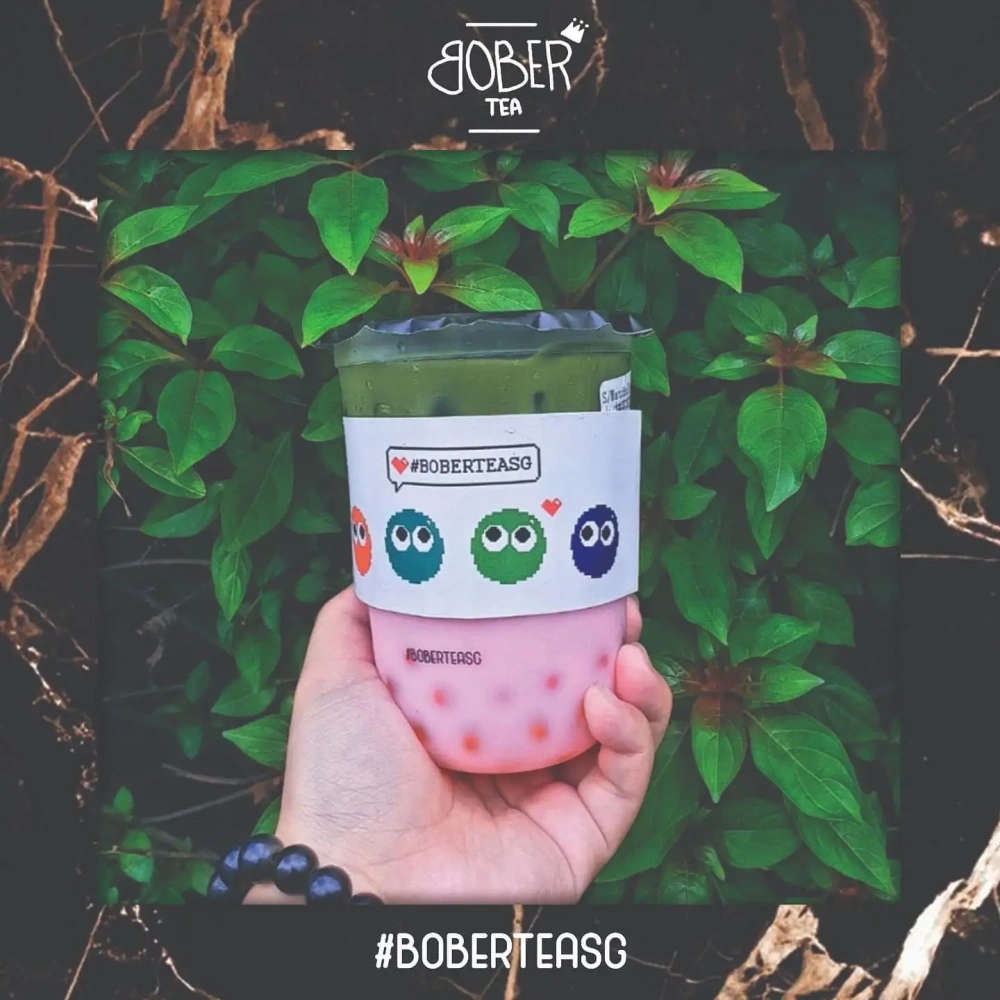 BOBER TEA Wholesale 1 kg Cherry Blossom Flavor Crystal Boba Bubble Tea Bubble Tea