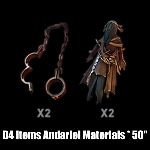 D4 Items Andariel Materials * 50