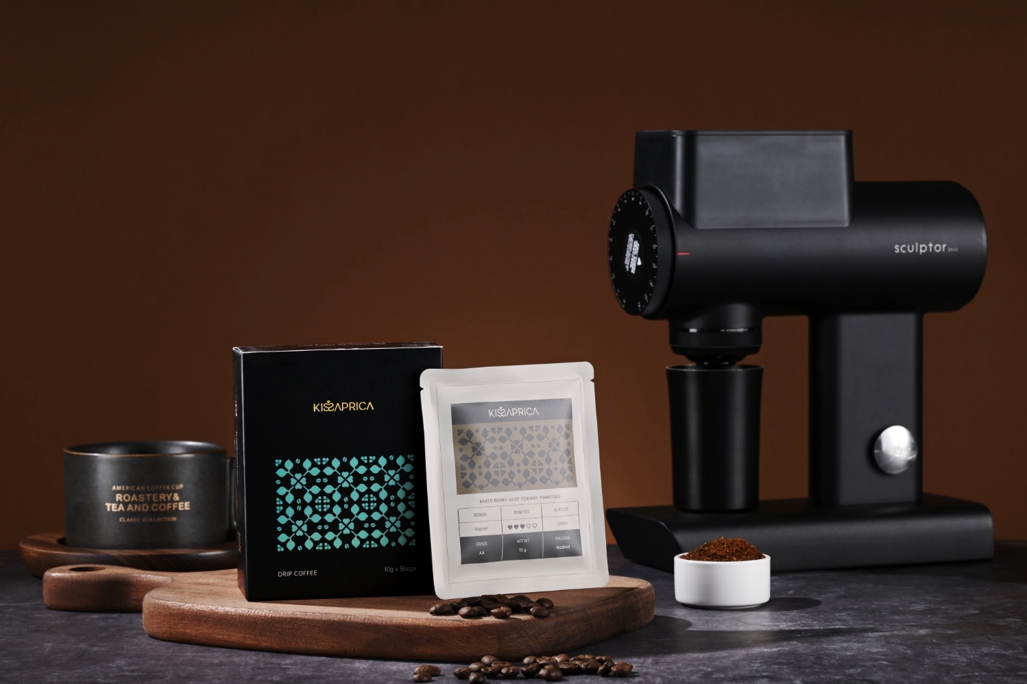 KISSAPRICA Kagaari washed specialty drip coffee packaging