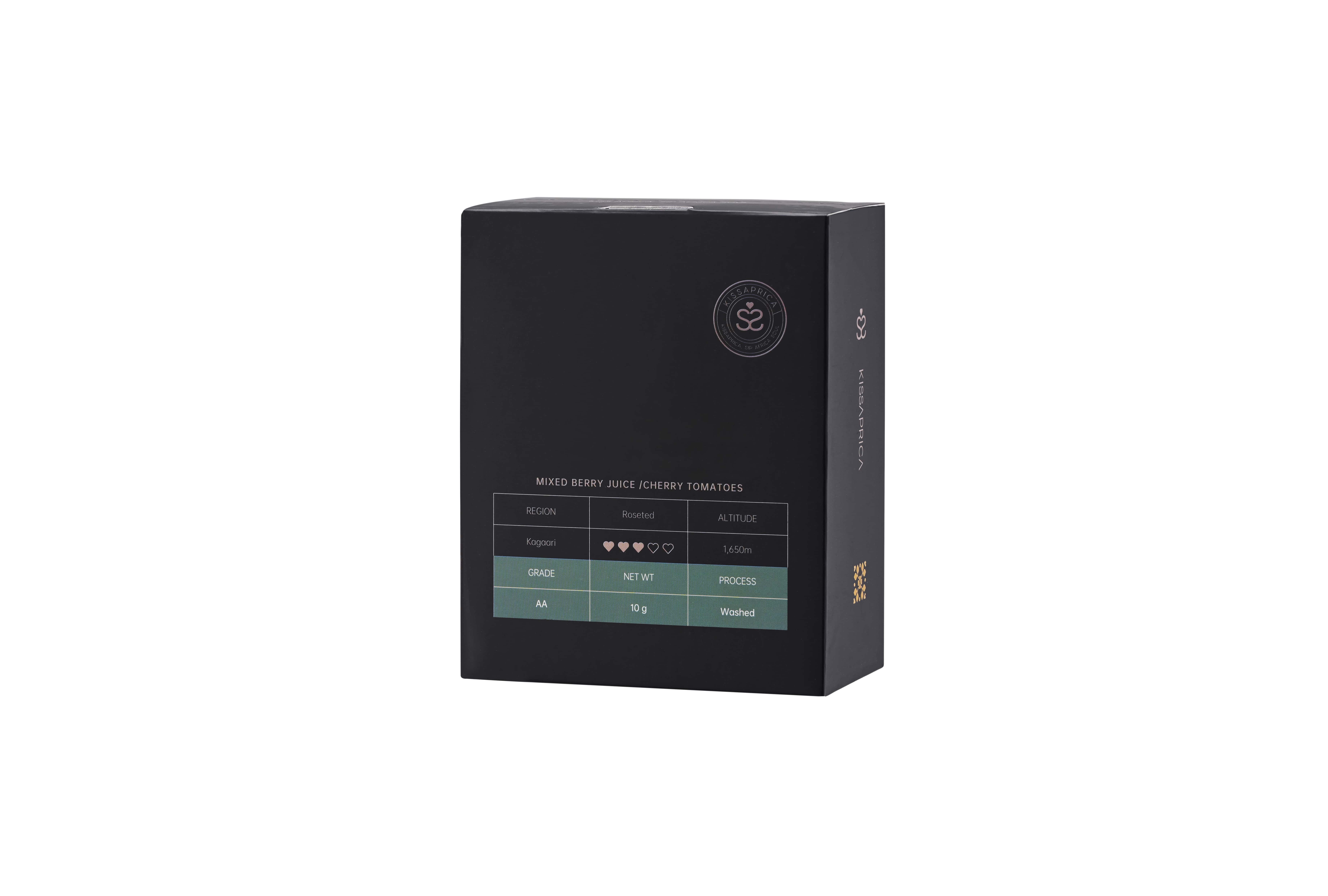 Opening a sealed Kagaari coffee bag