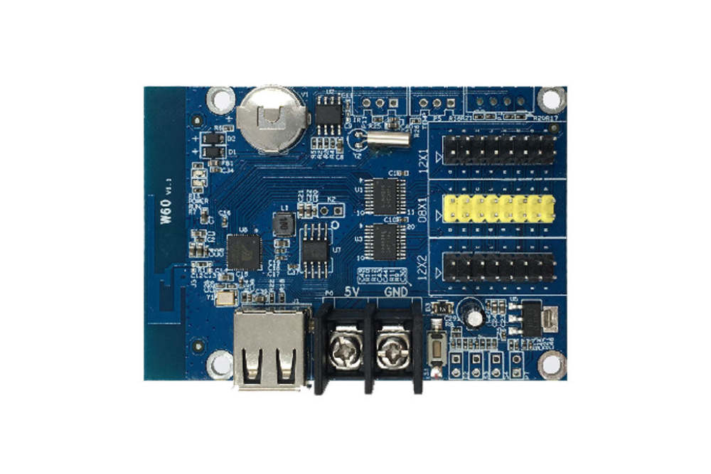 Huidu HD-W Series Wi-Fi Single-Daul Color LED Controller Card HD-W66 WF4 W04 LED Controller