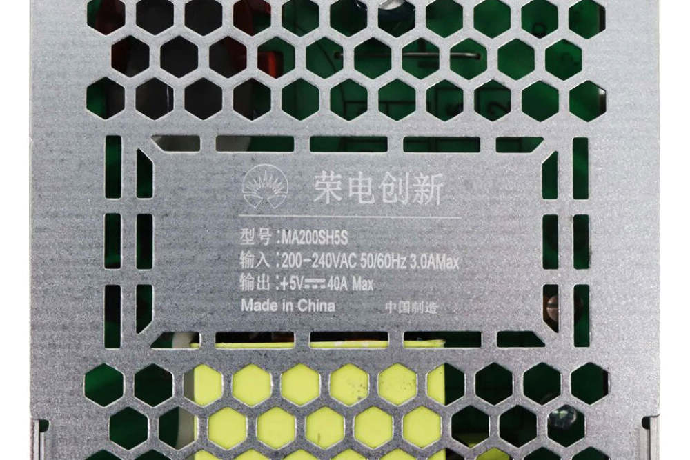 Rong-Electric LED Displays Power Supply MA200SH5S 5V40A 200W LED Display Power Supply