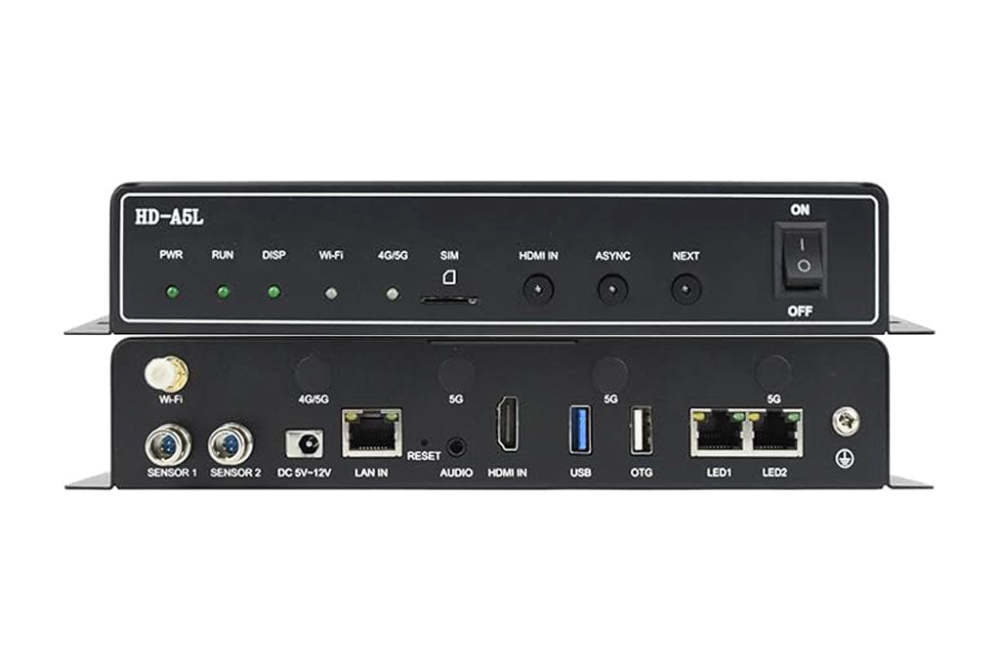 Huidu Dual-mode A Series LED Display Controller HD-A8 A7 A6L A5L A4L LED Multimedia Player