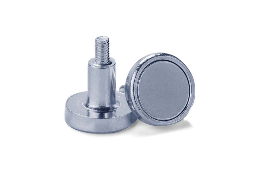 LED Display modules cylinder magnet,indoor & outdoor M4 M3 magnetic column magnet screw