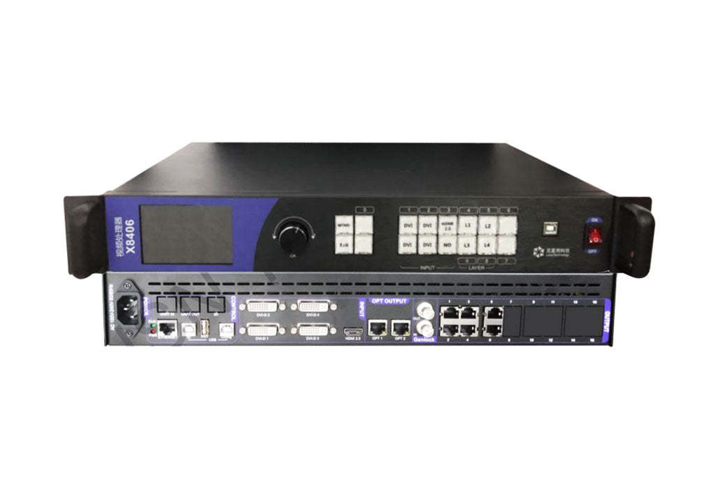 Linsn X8406 X8408 X8414 LED Video Processor LED Display Controller