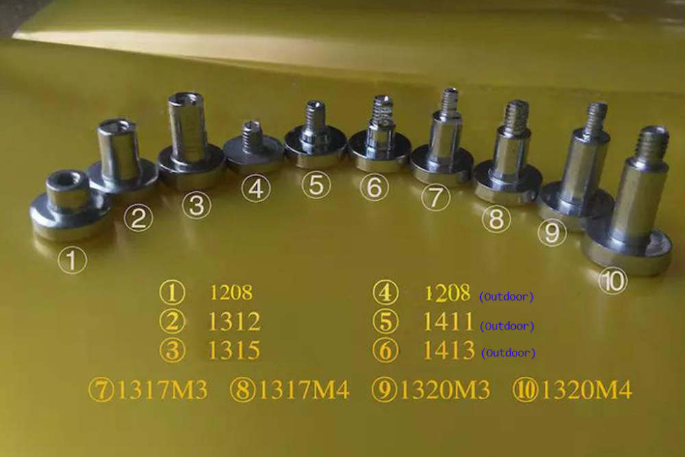 LED Display modules cylinder magnet,indoor & outdoor M4 M3 magnetic column magnet screw