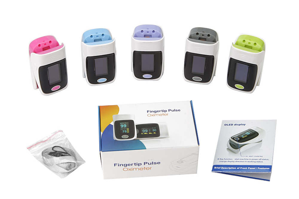 Highly Accurate OLED Pulse Oxymeter/Oximeter Finger Type