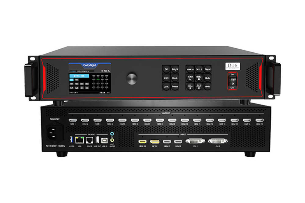 Colorlight D9 D16 Video Splicer matrix LED Display multi-screen splicing processor