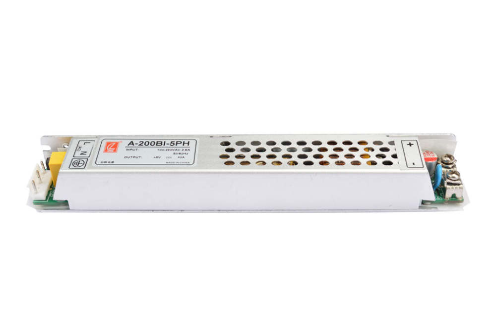 CZCL LED Displays Power Supply A-200BI-5PH 5V40A Low Profile Switching LED Power Supply