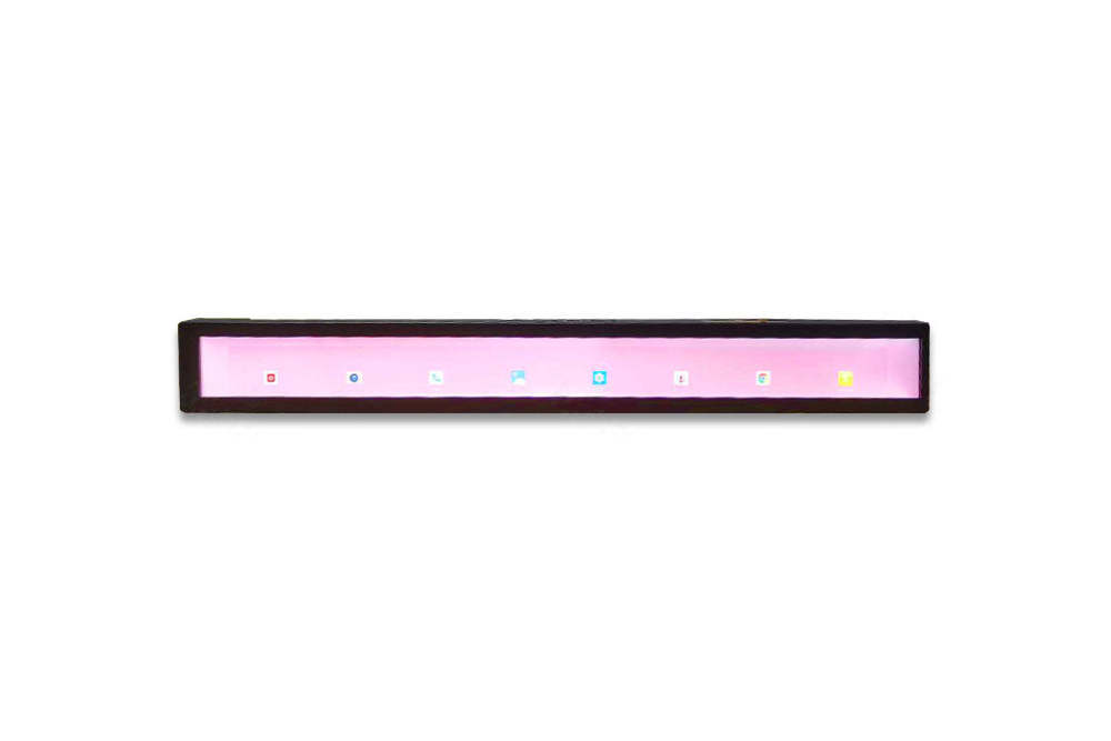 LCD Bar Screen 19/21/24/28/37 inch wall-mounted advertising screen shelf advertising machine