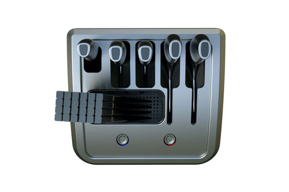 Multifunctional kitchenware sterilizer,UV sterilizing and drying knife rack