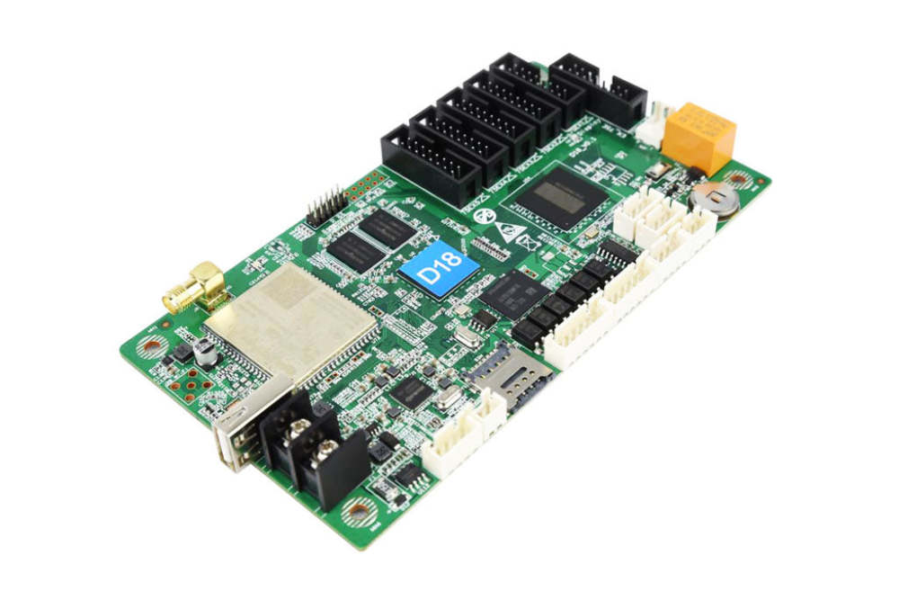 Huidu Banner Screen Special LED Display Controller HD-D16 D18 LED Multimedia Card