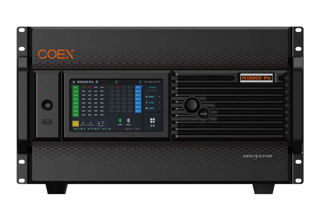 Novastar MX Series MX6000 Pro MX2000 Pro 8K LED Sending Box LED Display Controller for 3D xR Solution