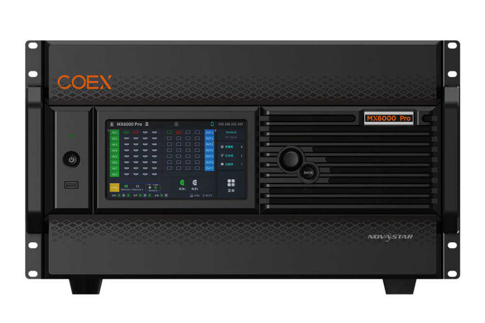 Novastar MX Series MX6000 Pro MX2000 Pro 8K LED Sending Box LED Display Controller for 3D xR Solution
