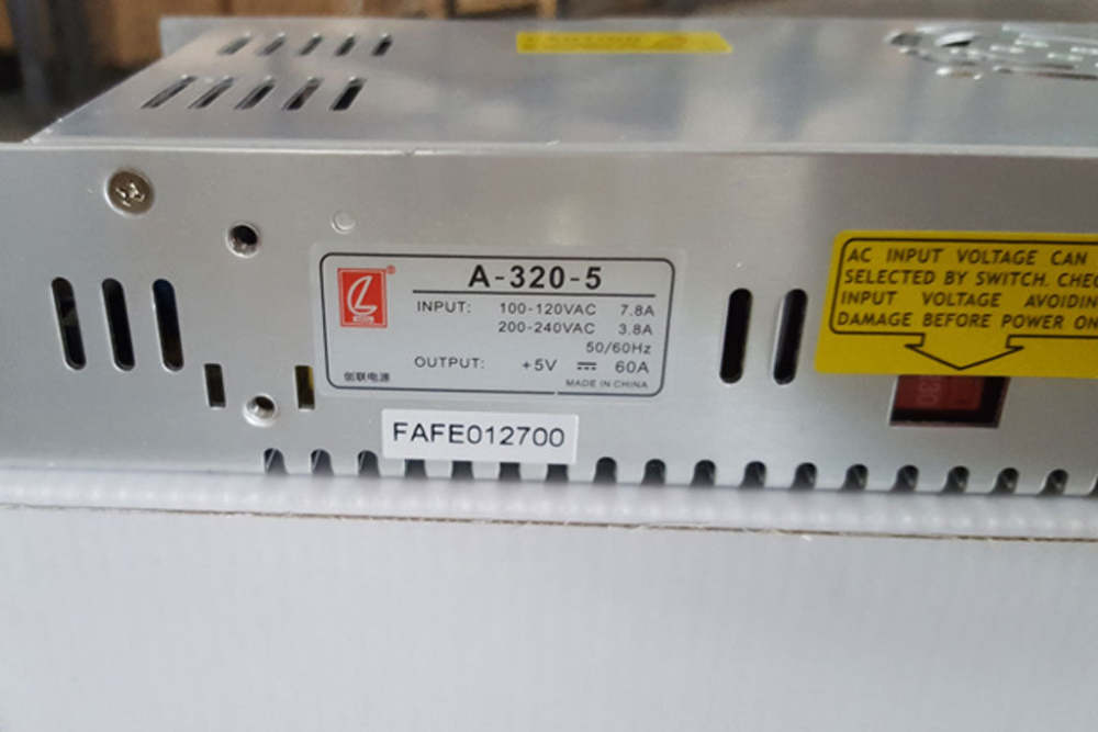 CZCL LED Displays Standard Power Supply A-320-5 5V60A LED Low Profile Switching Power Supply
