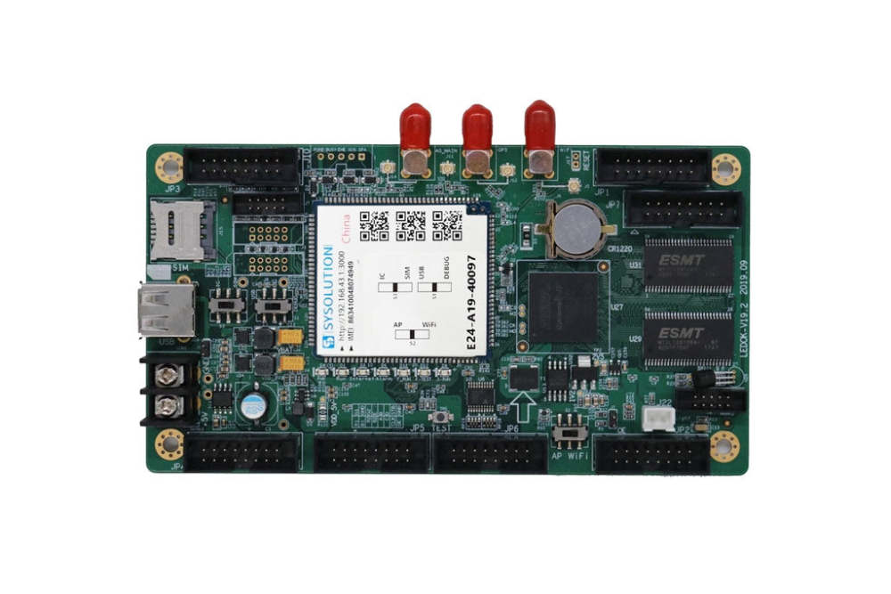 Sysolution E Series LED Multimedia Card E22 E24 E26 E28 LED Display Controller