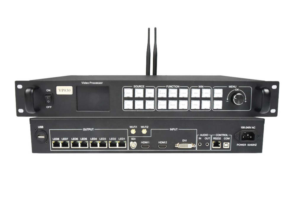 Huidu HD-VP630 HD-VP830 LED Video Processor 2-in-1 LED Display Controller