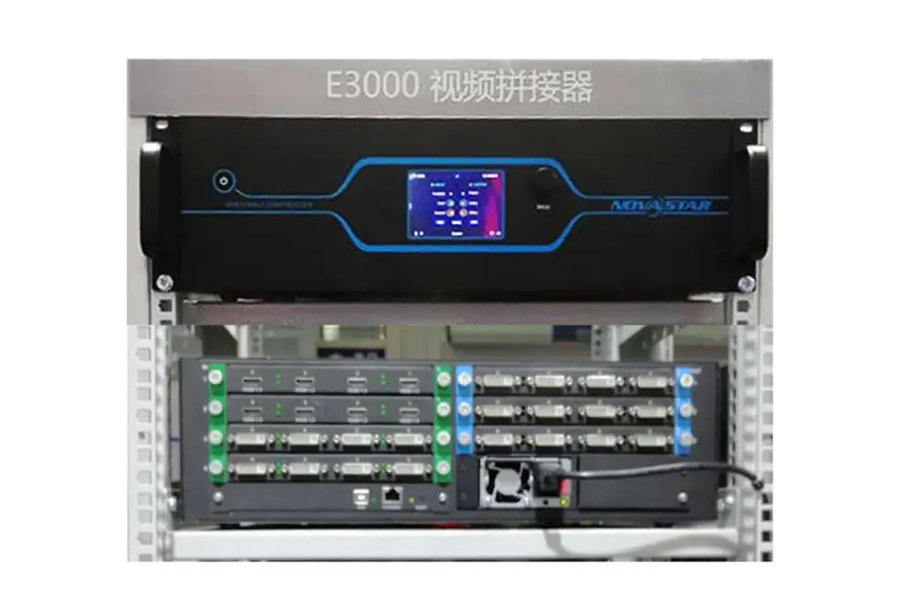 Led Screen Switcher Novastar E3000 LED Video Splicer 4K LED Video Wall Switcher LED Display ...
