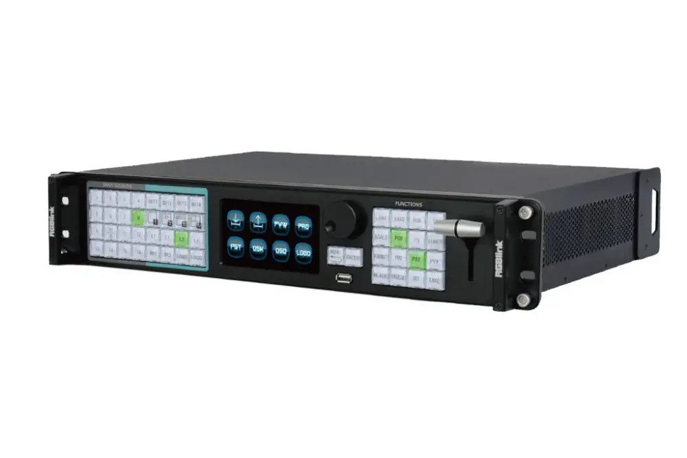 Led Screen Switcher RGBlink D6 4K Presentation Scaler & Switcher LED Video Processor LED ...