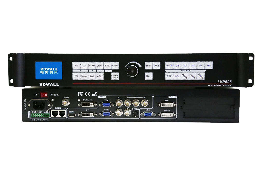 VDWall LVP605 Series LED Display Controller LVP605 LVP605D LVP605S LED Video Processor