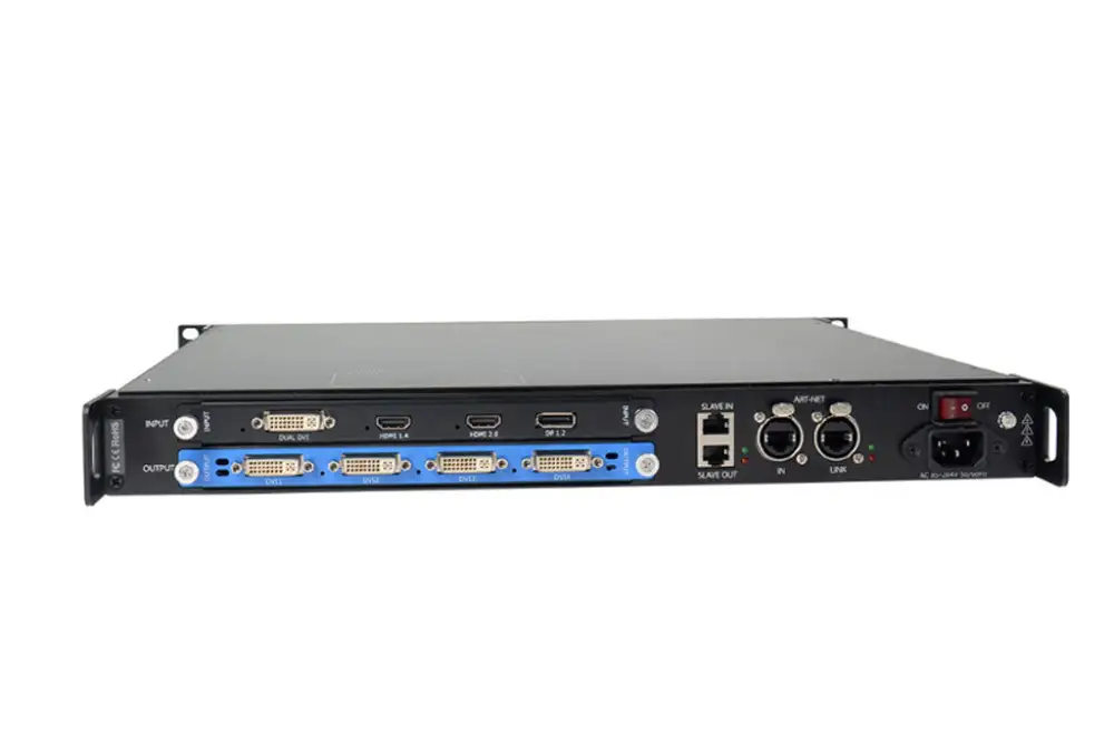 Led Display Controller Rack RGBlink FLEX RS1 Creative LED Display Splicer Rotate LED Display ...
