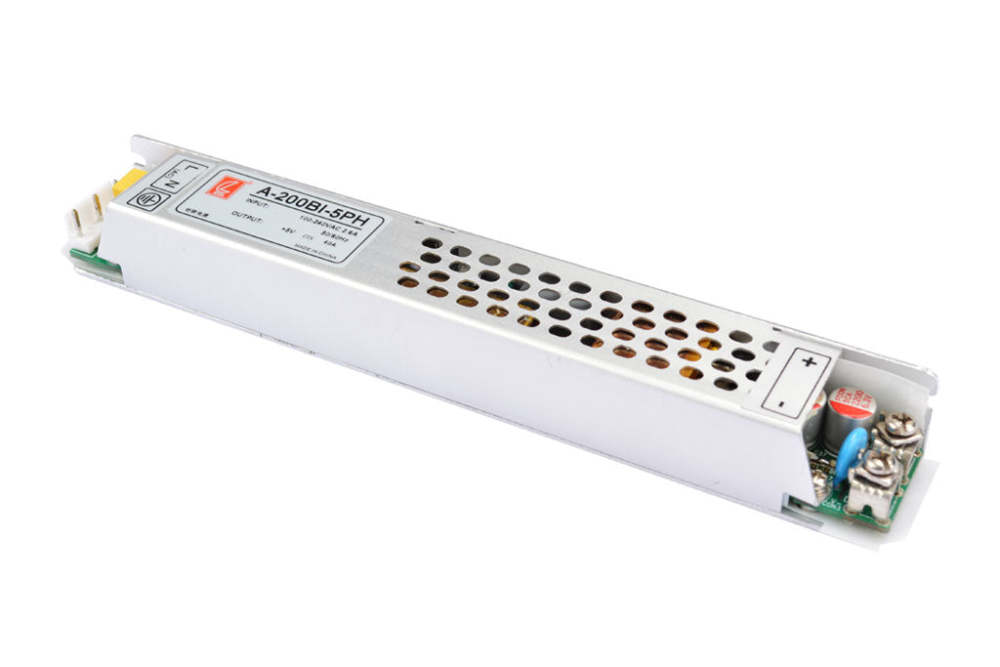 CZCL LED Displays Power Supply A-200BI-5PH 5V40A Low Profile Switching LED Power Supply