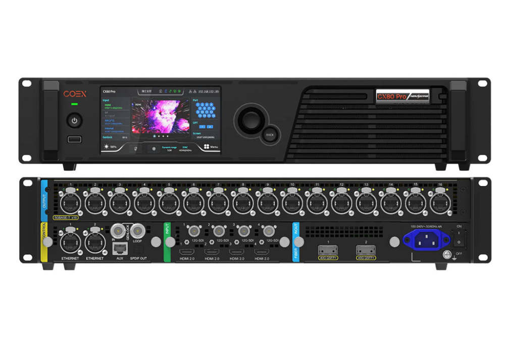 NovaStar COEX Control System CX80/40 Pro 8K LED Controller CA50E 5G Receiving Card Image Enhancement System