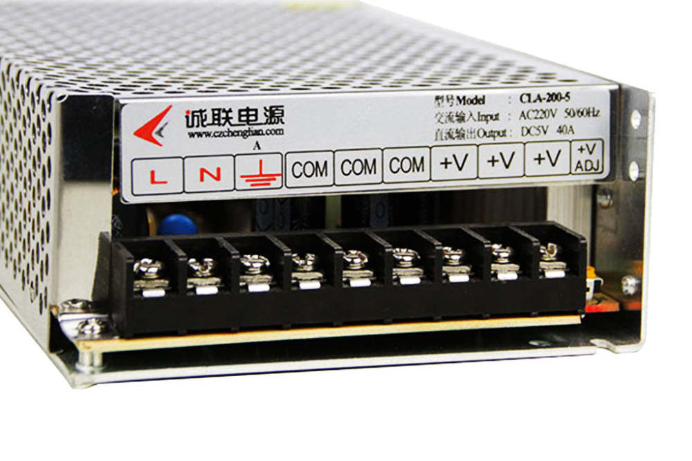CL LED Displays Power Supply CLA-200-5 5V40A Low Profile LED Power Supply
