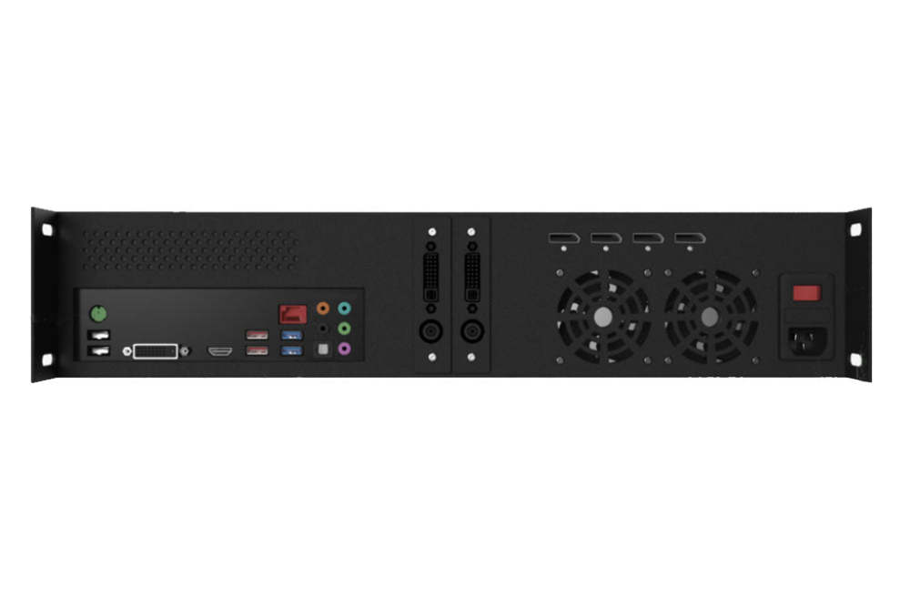Hirender S3 4UPro 2UPro Media Servers Large Size Screen LED Display Graphics System