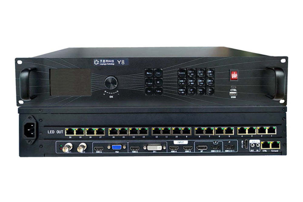 Linsn Y8 Series for all size 2-in-1 LED Display Controller Y8-640 Y8-620 LED Video Processor