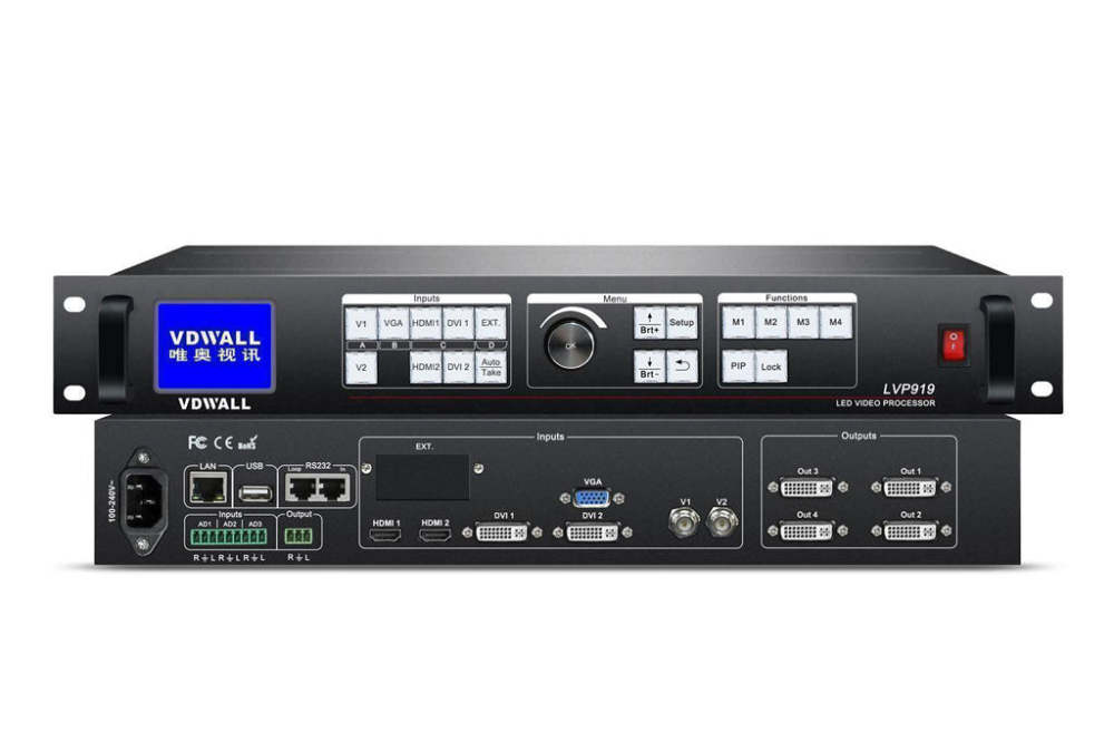 VDWall LVP919 Series LED Video Splicer Processor LVP 919 LED Display Controller