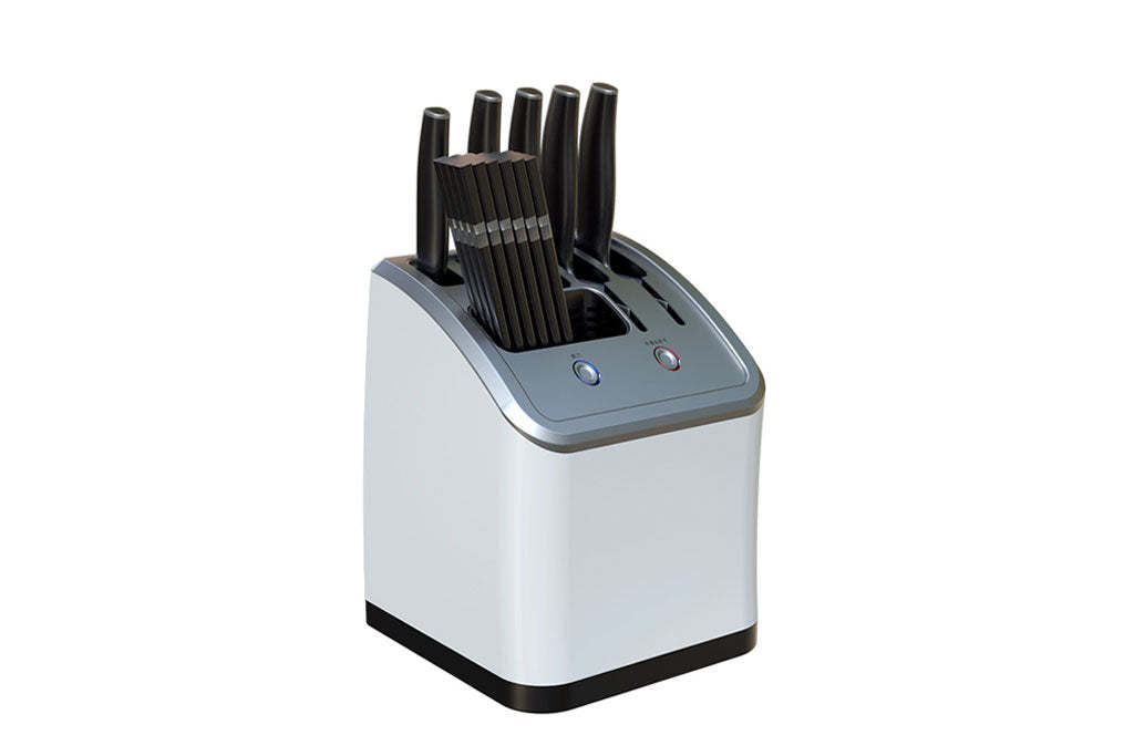 Multifunctional kitchenware sterilizer,UV sterilizing and drying knife rack