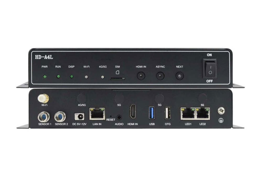 Huidu Dual-mode A Series LED Display Controller HD-A8 A7 A6L A5L A4L LED Multimedia Player
