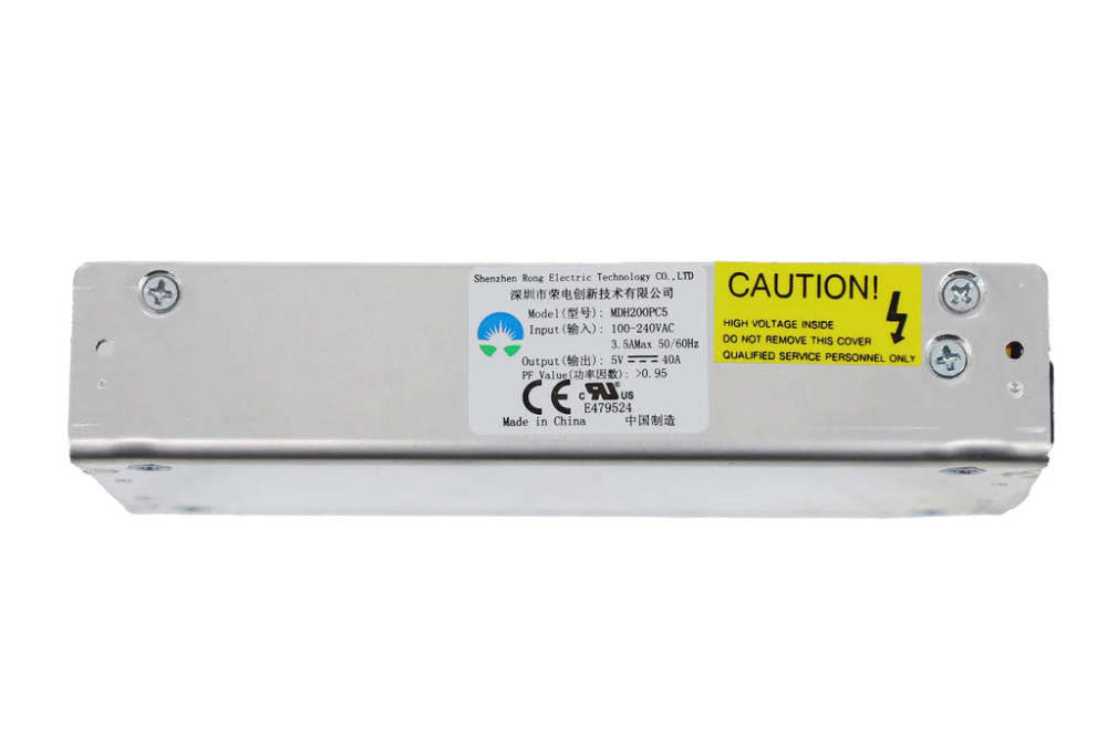 Rong-Electric LED Displays Power Supply MDH200PC5 5V40A 200W LED Display Power Supply