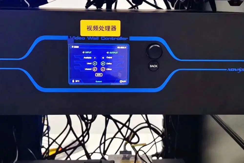 Led Screen Switcher Novastar E3000 LED Video Splicer 4K LED Video Wall Switcher LED Display ...