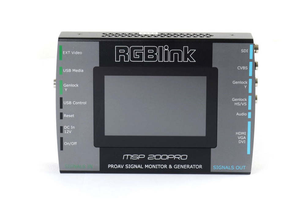 RGBLink MSP Series MSP200pro SDI Essential video tool for signal monitor & generation