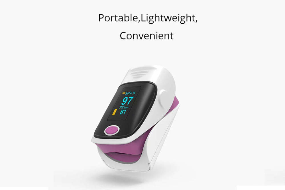 Highly Accurate OLED Pulse Oxymeter/Oximeter Finger Type