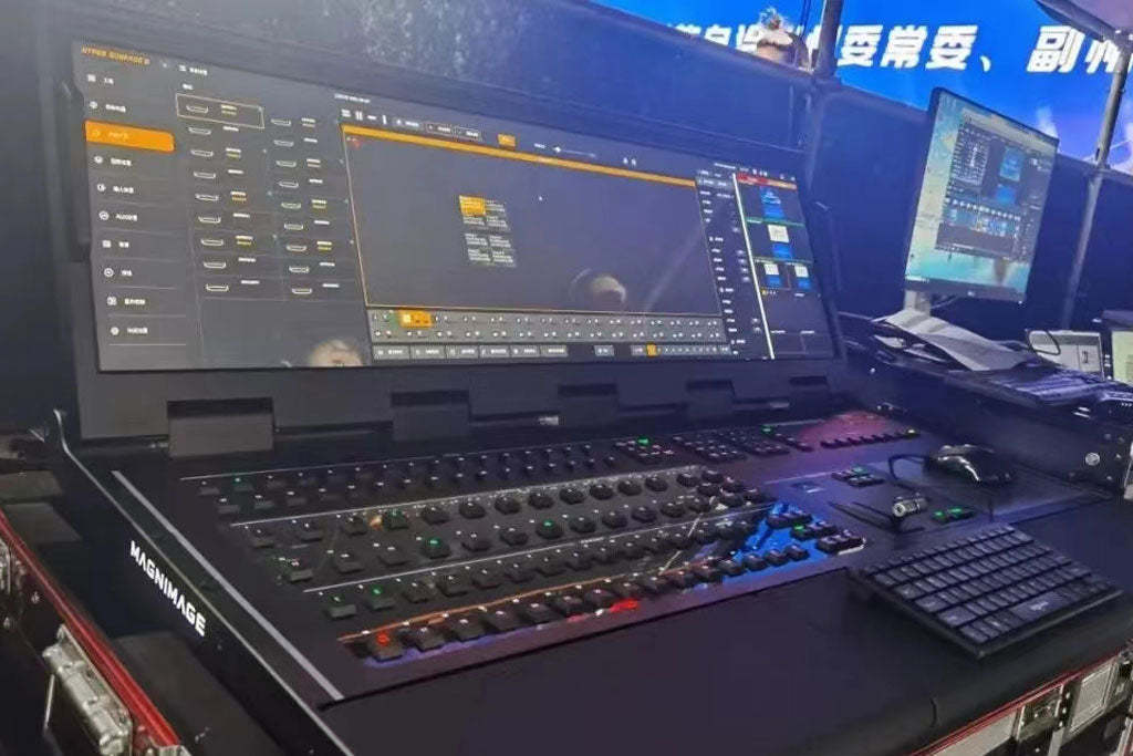 Magnimage MIG-H9+MIG-V16 Studio Stage Video Control Switcher Solution for Conference