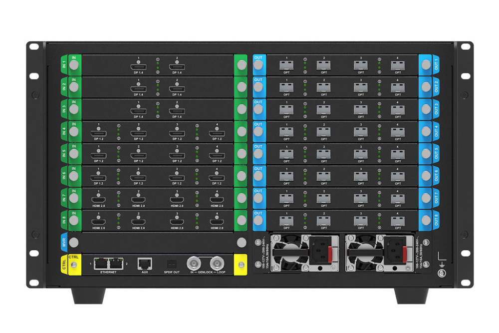 Novastar MX Series MX6000 Pro MX2000 Pro 8K LED Sending Box LED Display Controller for 3D xR Solution