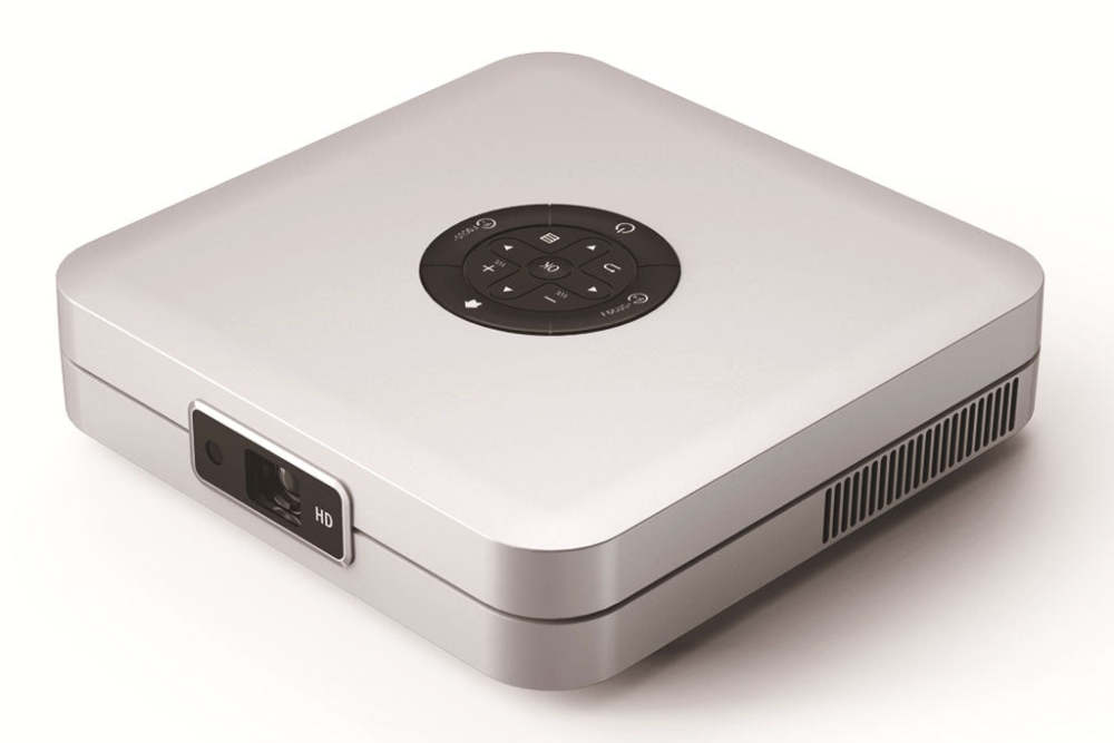 K1 Portable WiFi DLP Projector 400 Ansi Lumens Andriod 7.1 2GB + 32GB 100 Inch Picture